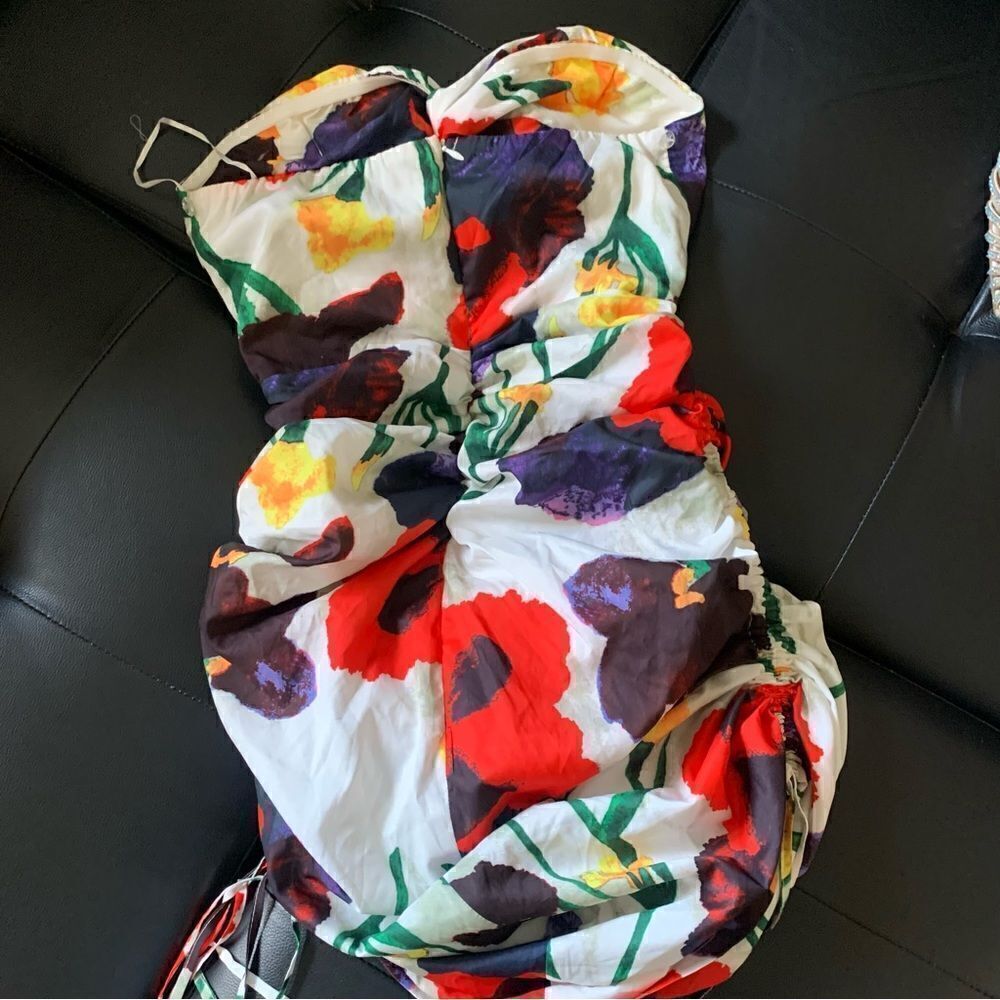 FLORAL MINI DRESS - Picture 6 of 13